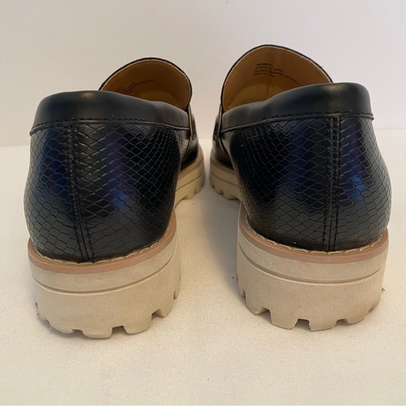 Dolce Vita Women's Abbott Lug Sole Loafers Black Size 9 - Picture 7 of 9